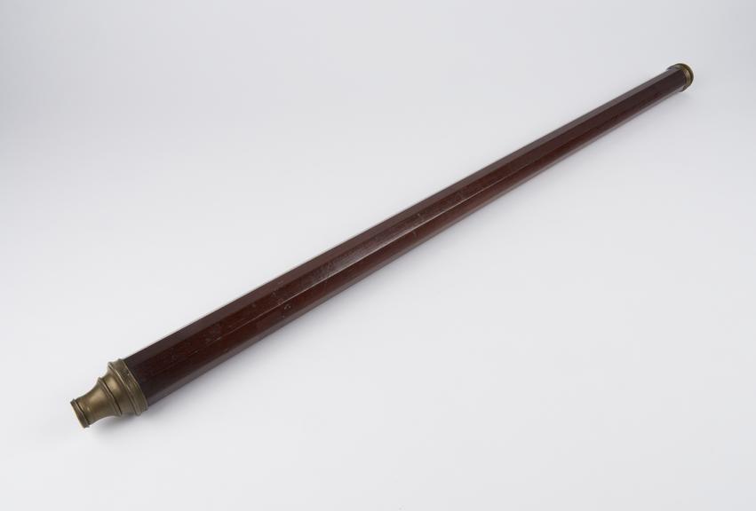 naval refracting telescope, unknown maker, c. 1770