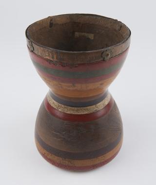Wooden measure for grain, Indian