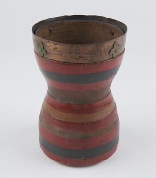 Wooden measure for grain, Indian