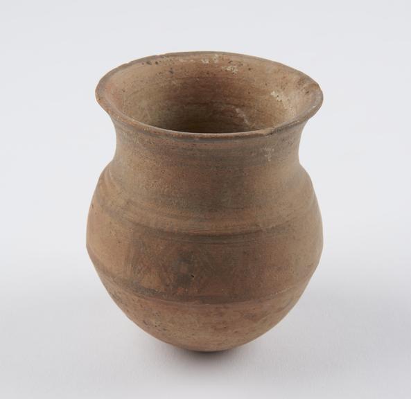 One of four pottery vases found at Nihawnad, Persia, c