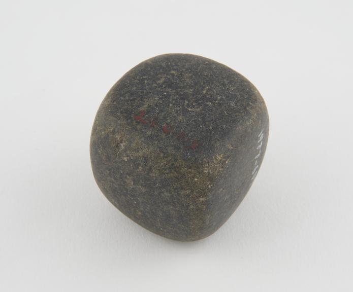 Cubic Egyptian stone weight (155 grms)