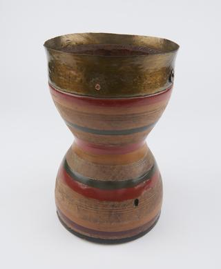 Wooden measure for grain, Indian