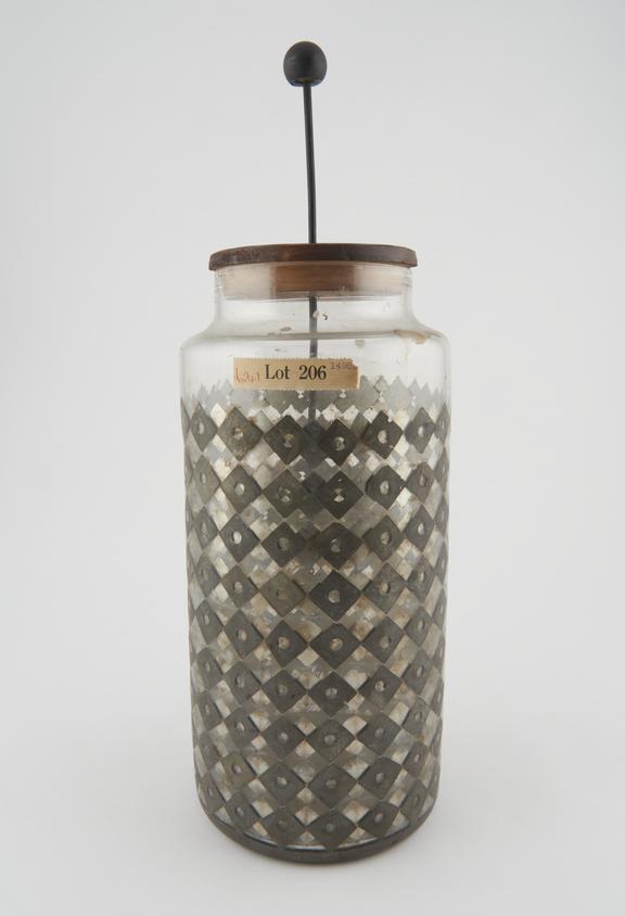 Eisco Labs Leyden Jar – Physics Science Lab Equipment, Van De Graaff Accessory, PH0906