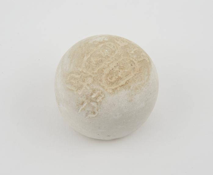 Plaster Cast (white) of Weight of Nechau, 190.25gm