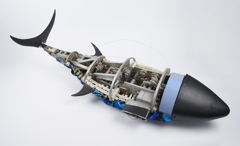 Prototype of biomimetic underwater robot developed by the