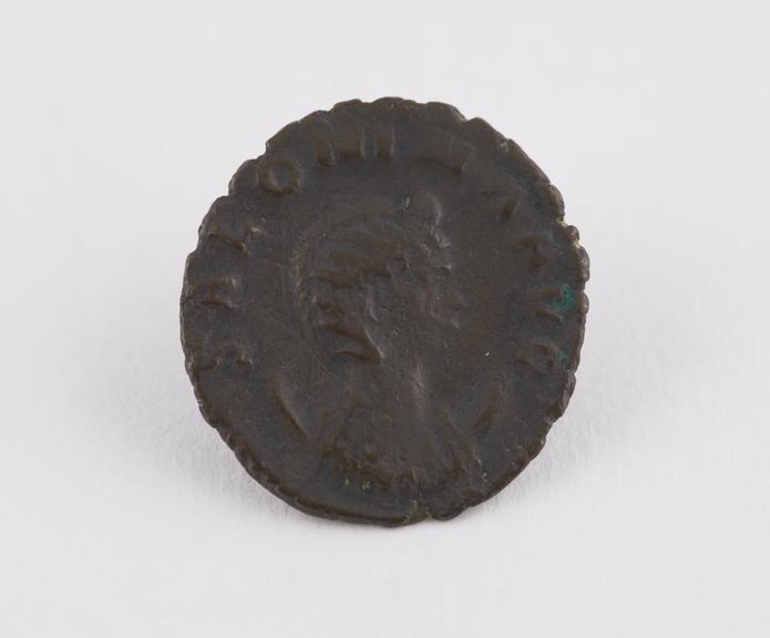 One of seven Roman bronze coins, Licinius (Eastern Empire) A.D