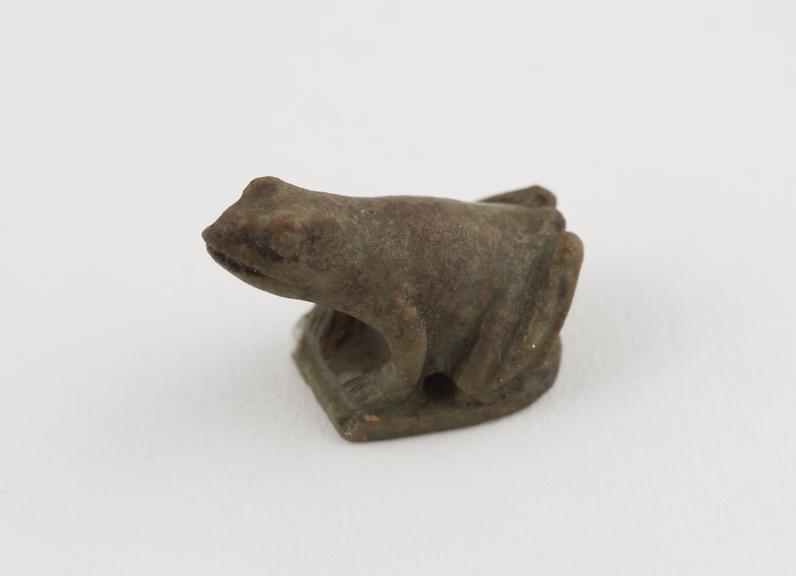 One of three Ancient Egyptian Frog' weights