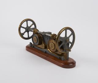 1874 patent double cable compressor