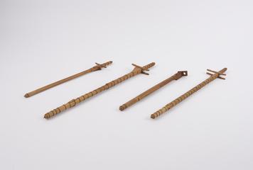 Four masts, from model of proposed design for a heavy frigate