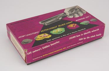 Assorted mineral kit (Ultraviolet blacklight mineral set longwave No 8)