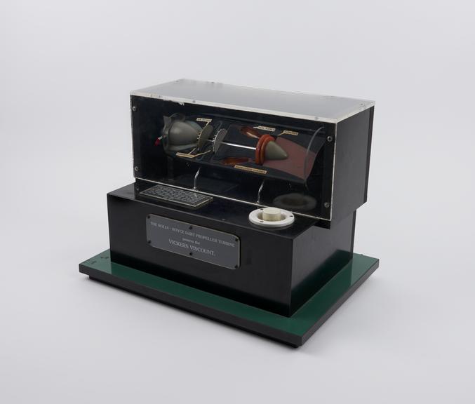 Model of Rolls-Royce Dart aero engine.