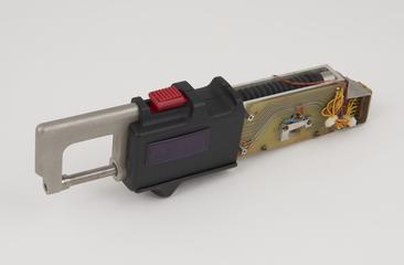 Early digital micrometer prototype, with digital readout