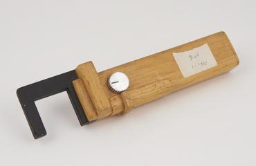 Wooden mock up for micrometer
