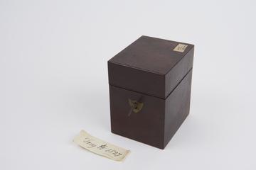 Boxed Troy 1lb weight standardized by H Katzer