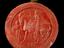 Royal wax seal for Usher's steam plough model (seals)