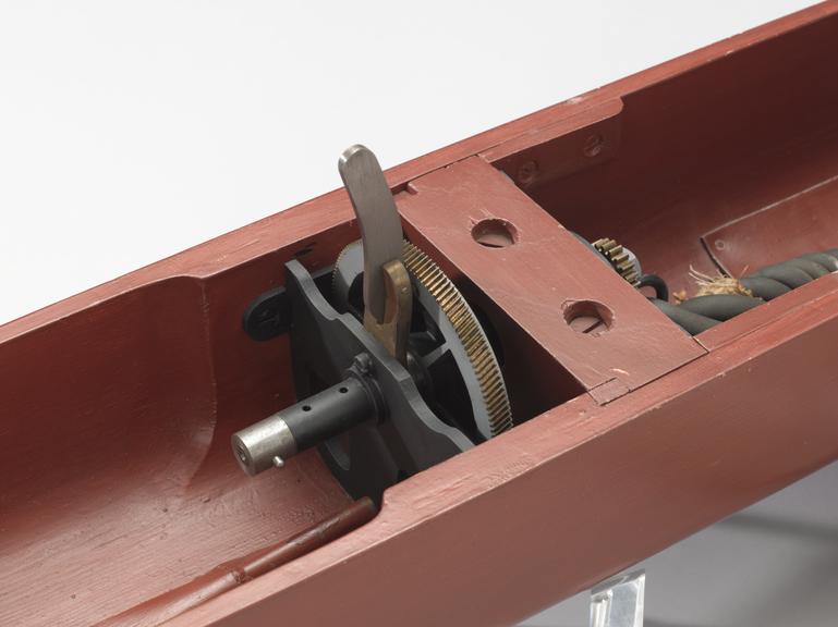 Replica of a six-foot experimental model for testing turbine