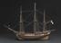 1770-1780 Whole model 28 gun frigate, 1770-1780, (scale 1.48)