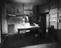 Diorama showing Faraday in his Laboratory