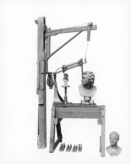 Reproducing Machine Machine for reproducing sculpture | Science Museum Group Collection