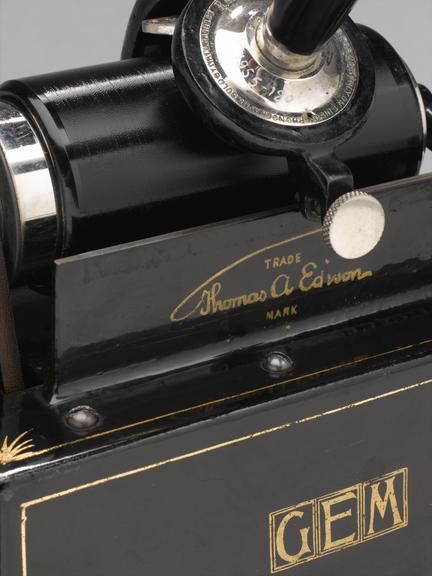 Edison 'Gem' phonograph, 1903.