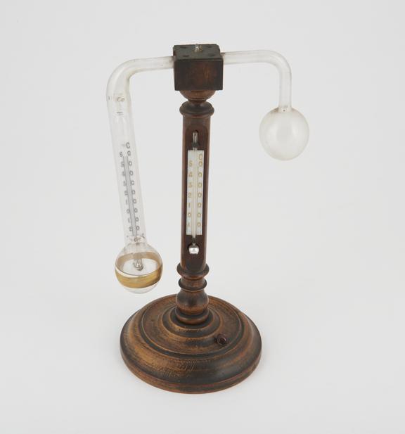 Daniell hygrometer, unsigned, 24 cm high