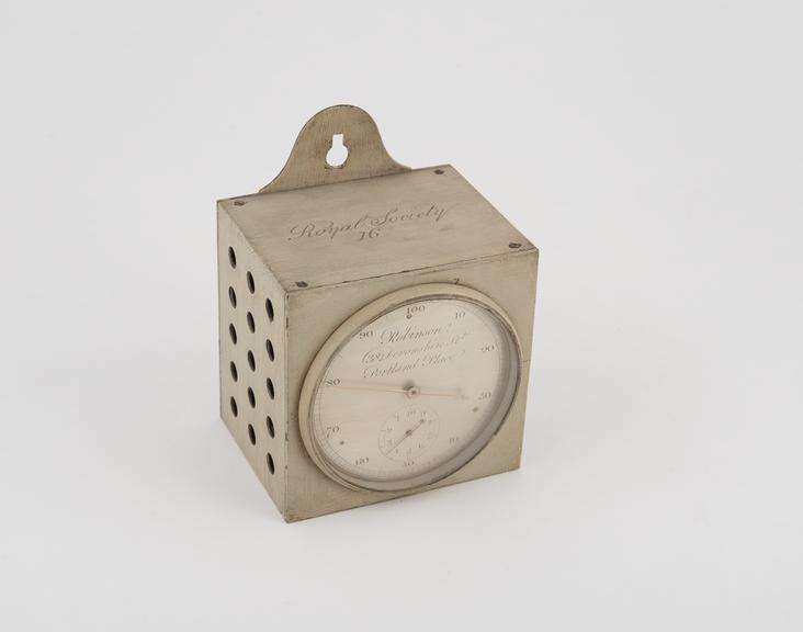 Kater hygrometer of 1809, by Thomas Charles Robinson.