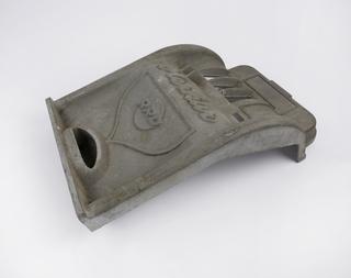 Front metal covering for 'Merkur' gambling machine