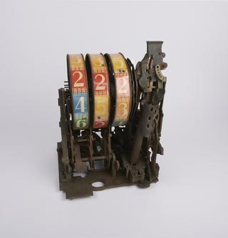 Internal mechanism for 'Merkur' gambling machine