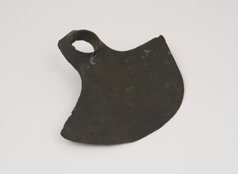 Hoe blade, bronze with socket for handle, Bronze Age.