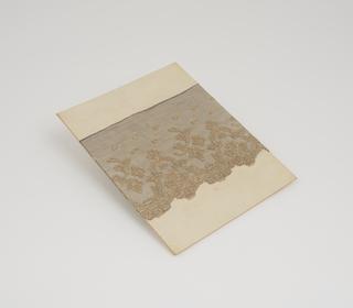 Four samples of lace