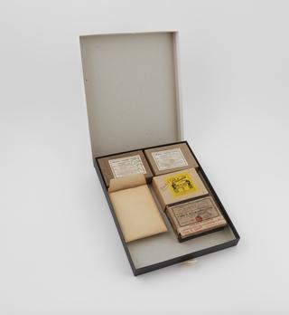 Cloud chamber glass negatives