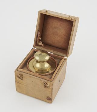 Brass Kilogramme weight, for 1851 Great Exhibition