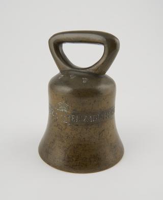 Queen Elizabeth's Exchequer standard avoirdupois bronze weight