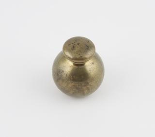 Capt. Kater's Exchequer Reference Standard Bronze Weight