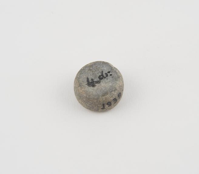 One of 10 Punic limestone weights, BC146