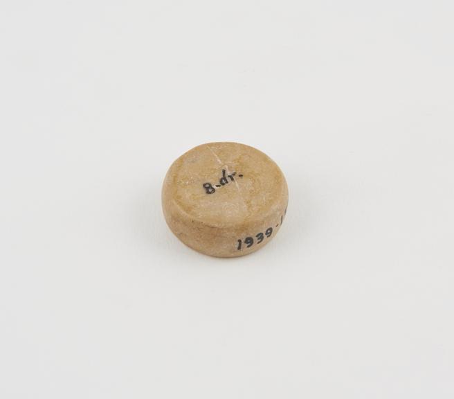 One of 10 Punic limestone weights, BC146