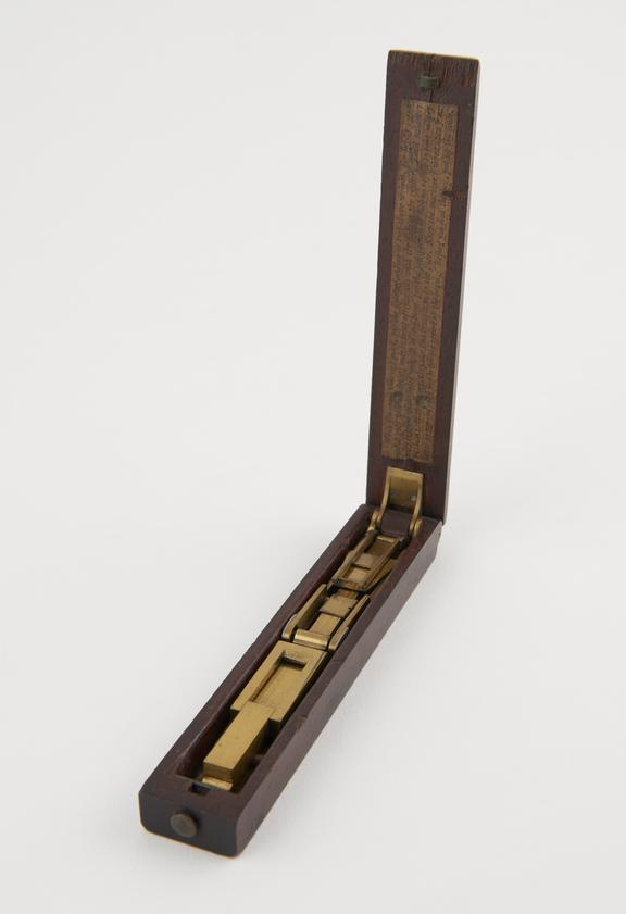 Wilkinson Folding Guinea balance, original 1772 type