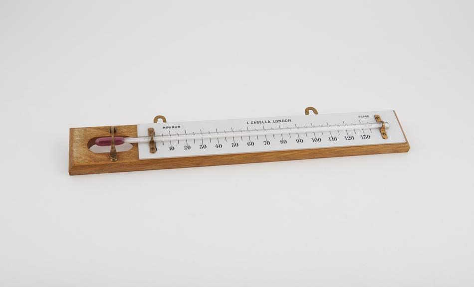 Rutherford minimum thermometer by L. Casella.