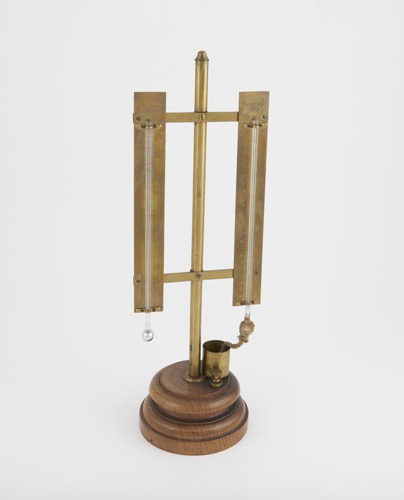 Psychrometer on stand, by Pastorelli, 1802 type