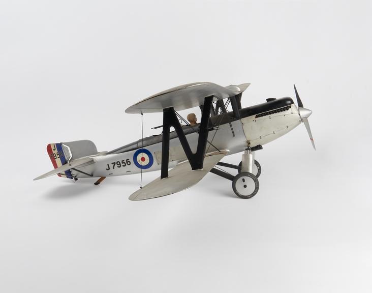 Model of Fairey Fox' Day Bombing Aeroplane, scale 1:12'