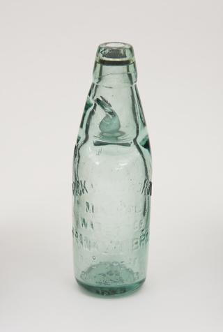 Codd's bottle for aerated liquids