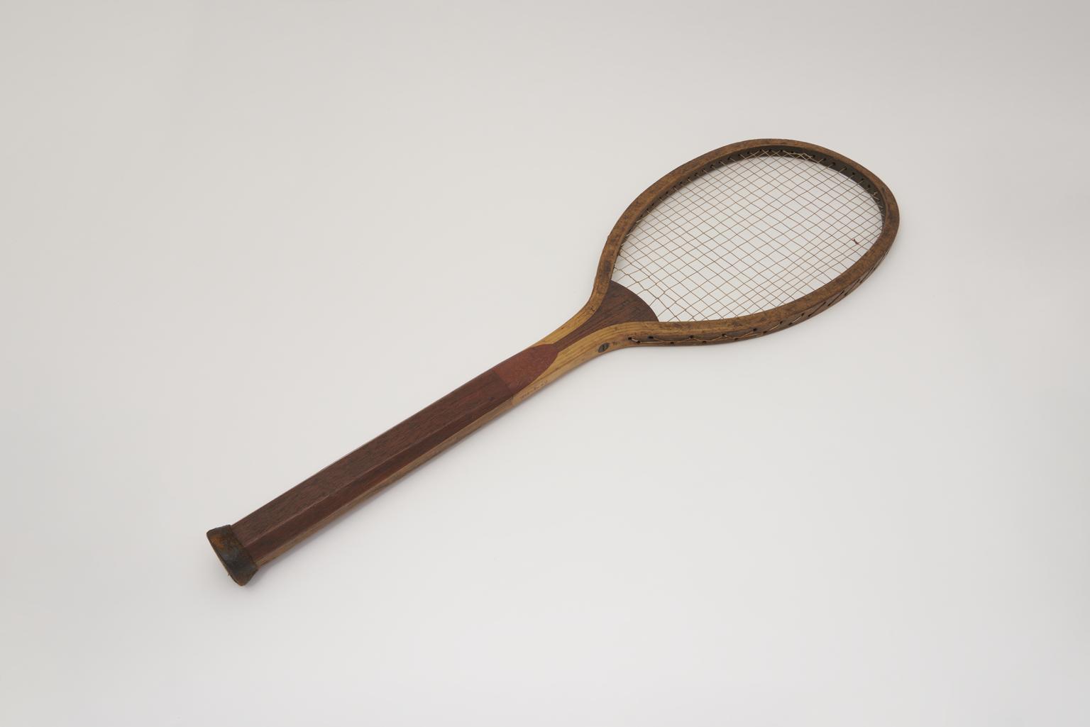 Tennis racket, size 13 1/2. c. 1910-1920. | Science Museum Group Collection