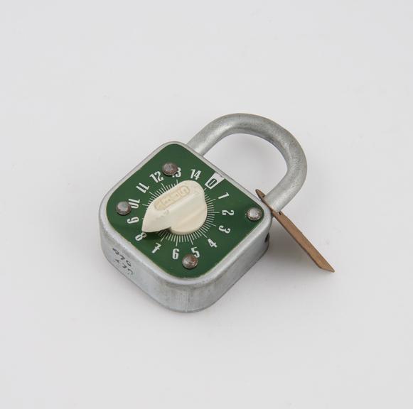 'Sesa' combination padlock by Abus, German, 1970