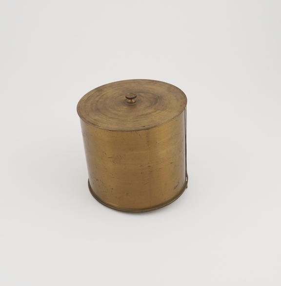 Drum and clock for recording instrument, 1930's.