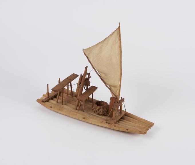 Model of a Brazilian Jangada''