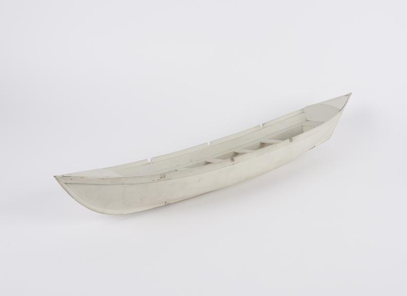 model of a canoe surf boat for West Coast of Africa