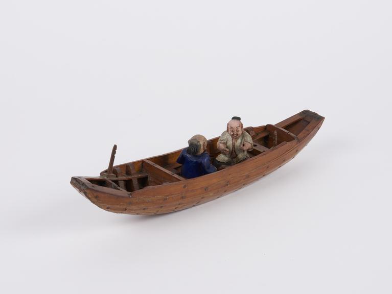 whole model of a Chinese boat Tic a Tac', district of Swatow.'