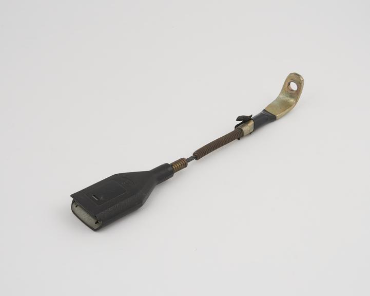 Ford bottom motor vehicle seat belt anchorage device attached