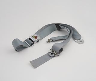 Seat belt section with anchorage device