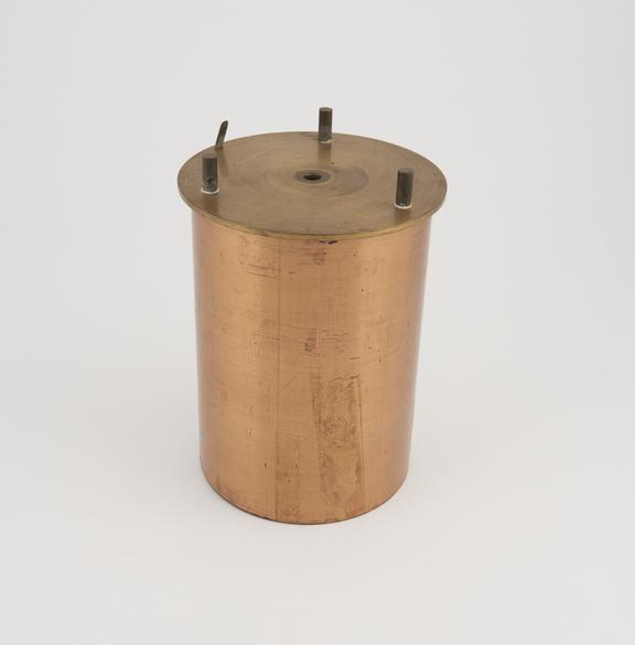 Drum for recording instrument, British.